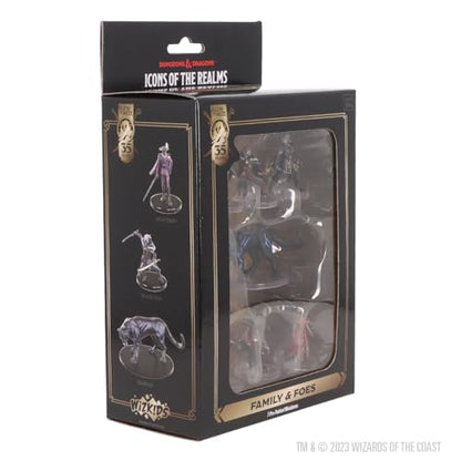 WizKids D&D The Legend of Drizzt 35th Anniversary - Family & Foes Boxed Set Dungeons and Dragons Miniatures