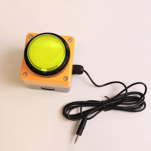 Programmable USB Macro Keypad, Default Enter Function, One-Handed Customizable Buttons with Macro Keys, U Disk with Customized Combination Buttons Program, Control Switch for Gaming, Streaming ,PS5 - color: Programmable / Orange / Default Enter