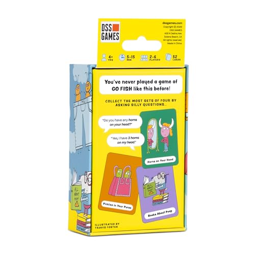 Do You Have Any Farting Unicorns? A Silly Go Fish Card Game | Ages 4+ | 52 Cards, 2-6 Players, Kids Birthday Parties, Classroom Fun, Playdates, Family Card Game, Quick & Portable Card Game
