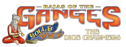 R & R Games Rajas of The Ganges, The Dice Charmers, A New Version of the Popular Board Game Rajas of the Ganges, Perfect for 2-5 Players, Board Games for Adults and Kids