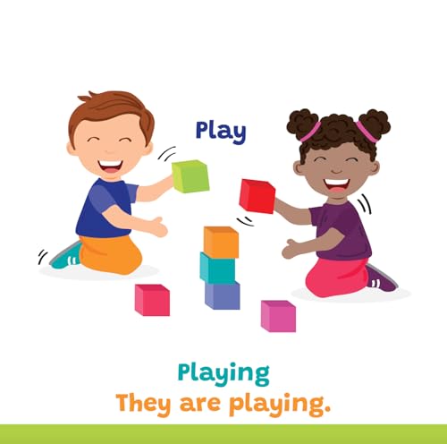 Toddlers Speech Board Book Bundle for Toddlers Ages 0–4 – First Words, Verbs & Imitation Learning Books by a Speech Therapist - Action Book - My Words Book - Imitation Book (3-Book Set)
