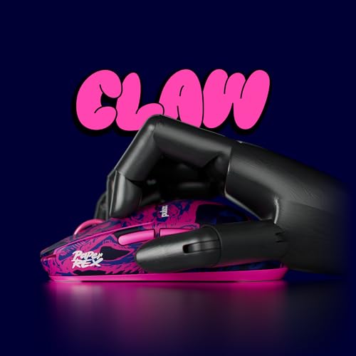 Pulsar Gaming Gears X2 Crazylight Wireless Gaming Mouse, Ultra Lightweight 1.27 oz (36g), Optical Switch, 32000 DPI, 750 IPS, XS-1 Sensor, 8k Compatible (Mini, Purple, Paper Rex Edition) - color: PRX Edition, size: Mini, style: X2 CrazyLight