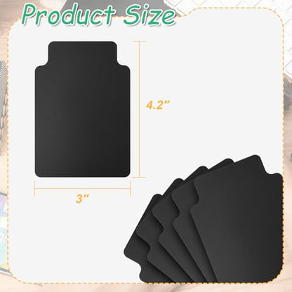 Tall Trading Card Dividers, 0.8MM Thick Card Page Dividers Frosted Card Separator with Tabs Top Loaders Plastic Divider Cards for BCW, Games Sports, Playing Card, 4.2 * 3" (100)