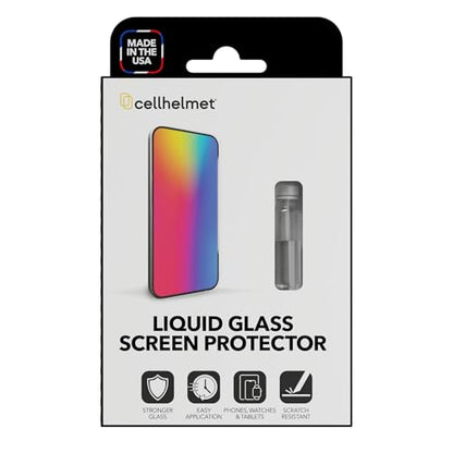 Liquid Glass Wipe On Nano Screen Protector | Scratch and Shatter Protection | Universal Screen Protector for Phones and Smart Watches | Made in USA