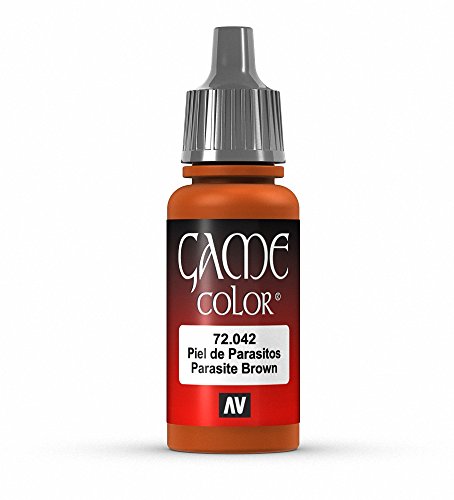 Vallejo Game Color Parasite Brown Paint, 17ml - color: Parasite Brown