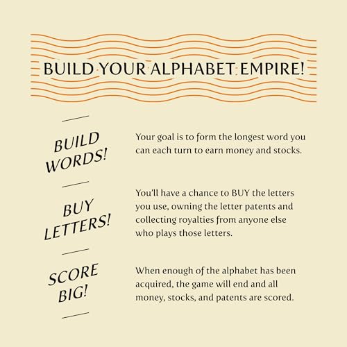 Breaking Games Letter Tycoon Mensa Select Word-Building Game, Ages 10+