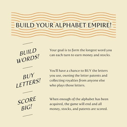 Breaking Games Letter Tycoon Mensa Select Word-Building Game, Ages 10+