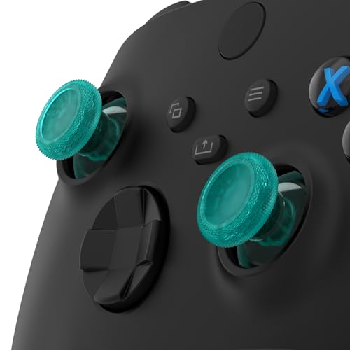 eXtremeRate Emerald Green Replacement Thumbsticks for Xbox Series X/S, for Xbox One Standard Controller Analog Stick, Custom Joystick for Xbox One X/S/Elite Controller - color: Emerald Green