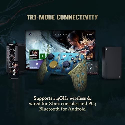 GameSir G7 Pro Wireless Controller for Xbox, PC & Android with TMR Sticks, Hall Effect Analog Triggers, 1000Hz Polling Rate, 3.5mm Audio Jack - Wuchang: Fallen Feathers Edition