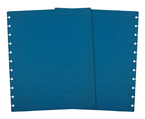 Talia Discbound Notbook - Cover and Disc Set (Set 3 (3pk), Letter Set) - Black, Blue, 90's Pink - color: Set 3 (3pk), size: Letter Set