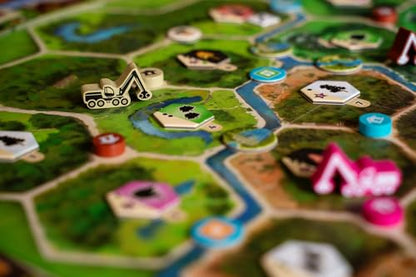 Capstone Games Forestry Strategy Board Game for 1-4 Players Ages 14+ | 1-4 Players, 90 Min Playtime, 14+ Age, Strategy & Resource Management, Eco-friendly Forest Management