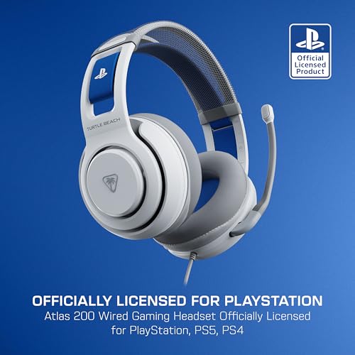 Bundle of Turtle Beach Atlas 200 Wired Gaming Headset Officially Licensed for PS5 & PS4 - White + Victrix Pro BFG Reloaded Wireless Gaming Controller Officially Licensed for PS5, PS4, PC - White - color: White Bundle
