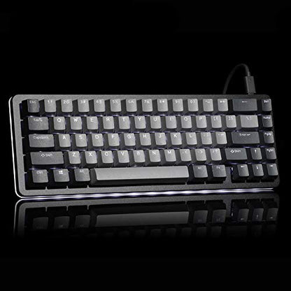 DROP ALT Mechanical Keyboard — 65% (67 Key) Gaming Keyboard, Hot-Swap Switches, Programmable Macros, RGB LED Backlighting, USB-C, Doubleshot PBT, Aluminum Frame (Cherry MX Blue Black) - color: Black, style: Cherry MX Blue RGB