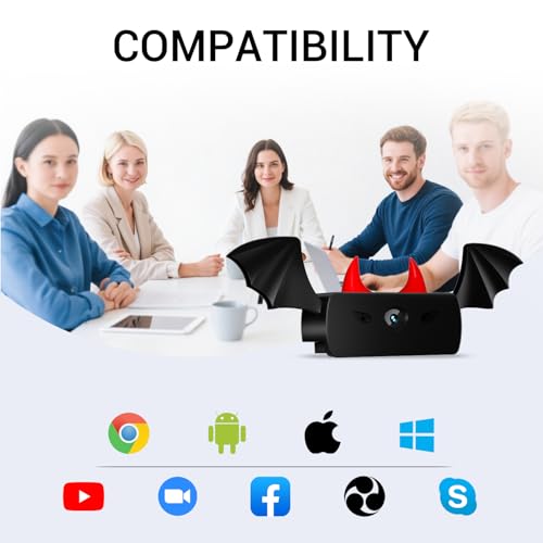 Diccik 1080P Webcam with Microphone, Full HD Web Camera for Desktop Computer and Laptop USB Computer Camera for PC Pro Streaming Webcam for Zoom/Skype/Teams, Plug and Play PC for Windows &Mac