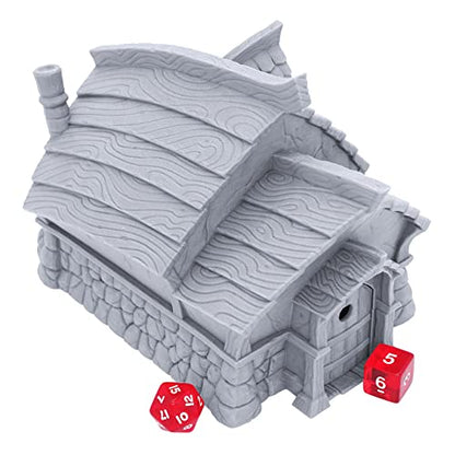 Fishing Village Home by Makers Anvil, 3D Printed Tabletop RPG Scenery and Wargame Terrain for 28mm Miniatures