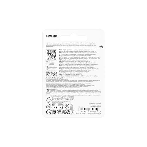 Samsung microSDXC T9 128GB, Transfer Speeds Up to 200MB/s | microSD made for Avid Gamers & Professional Creators (MB-MH128T/AM) - size: 128GB