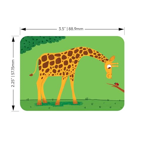 Memory Matching Game for Kids Ages 3+ – Memory Card Game with 72 Large Thick Cards, Preschool Learning Game (Noah's Ark)