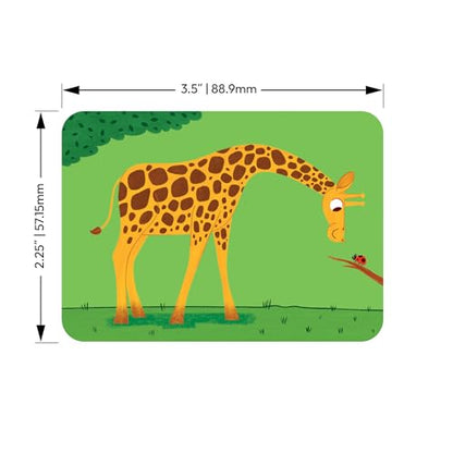Memory Matching Game for Kids Ages 3+ – Memory Card Game with 72 Large Thick Cards, Preschool Learning Game (Noah's Ark)