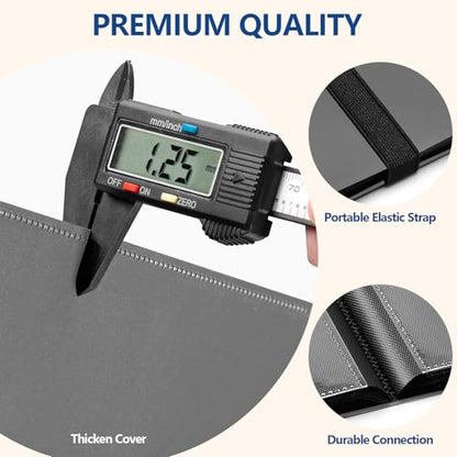 Card Binder, EDUDIIU 9 Pockets Premium Trading Card Binders, Cards Collection Binder Album, Side Loading Yugioh Holder Book for Sport, Football, Baseball Collector - Grey - color: Grey