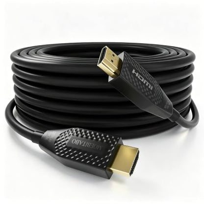 Fiber Optic HDMI Cable 8K 48Gbps 16.5FT High speed HDMI 2.1 Cord in-Wall CL3 Rated 10K@30Hz 8K@60Hz eARC HDCP 2.2/2.3 VRR ALLM Dynamic HDR10+ 3D Compatible with Switch Xbox PC Monitor Laptop PS4/PS5 - size: 16.5FT