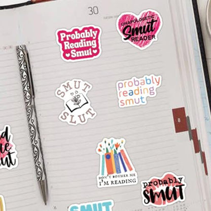 120 Book Stickers for Kin-dle, Kind-le Stickers, Book Stickers for Kind-le Adult, smutty Book Stickers, Reading Decals Scrapbook Bookish Decal, Reading Stickers Book Lover Stickers - size: Porn Smut 120pcs