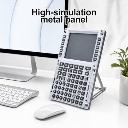 Full Size Flight Simulator Controller- Computer Control Display Panel- Route Control Plug-And-Play Game Simulators Cl/Ng/Max Cdu For Home Cockpit &Amp; Desktop Setup Pc For Enthusiasts