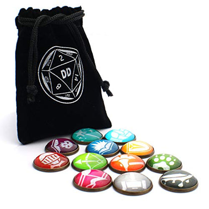 D&D and TRPG Token Set for Dungeons and Dragons (Class Counters) - style: Class Counters