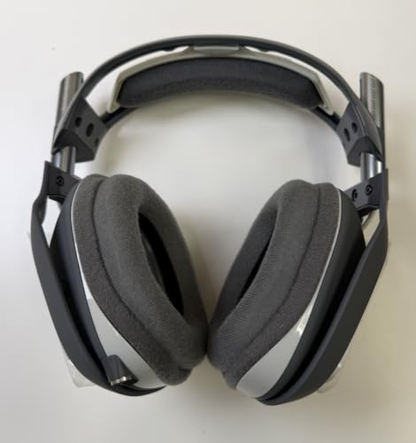 Logitech Astro A40 Headset Gen 2 Headset with Upgraded Blue Microphone - Grey/White (Renewed)