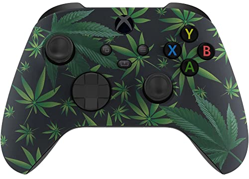 Silent Modz Custom Wireless Controller for Microsoft Xbox Series X|S, Xbox One S|X & PC (Weeds) - color: Weeds