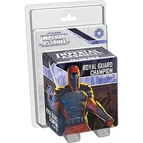 Star Wars Imperial Assault Board Game Royal Guard Champion VILLAIN PACK - Epic Sci-Fi Strategy Game for Kids and Adults, Ages 14+, 1-5 Players, 1-2 Hour Playtime, Made by Fantasy Flight Games - size: Villain Pack, style: Royal Guard