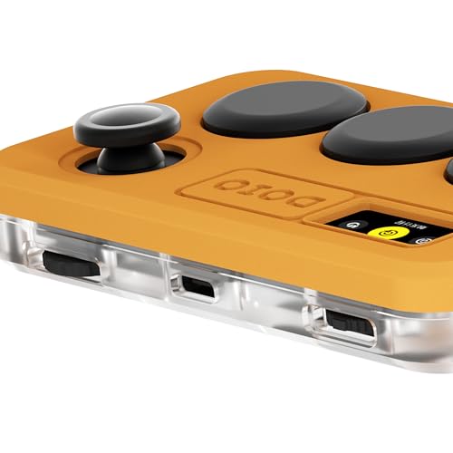 KEEBMONKEY DOIO Sayo OSU Rapid Trigger Hall Effect Keyboard with Joystick and Screen, CNC Aluminum RGB One Handed Macro Pad for Rhythm Games,USB-C Custom Programmable keypad (Yellow(3 Key)) - style: Yellow(3 Key)