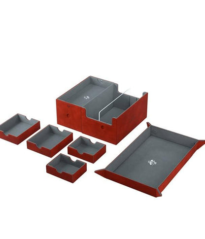Gamegenic Card Deck Box – Games’ Lair Red 600CT - Durable and Sturdy TCG, OCG Card Storage – Compatible with Pokemon Yugioh Commander MTG Magic: The Gathering Cards - color: Various