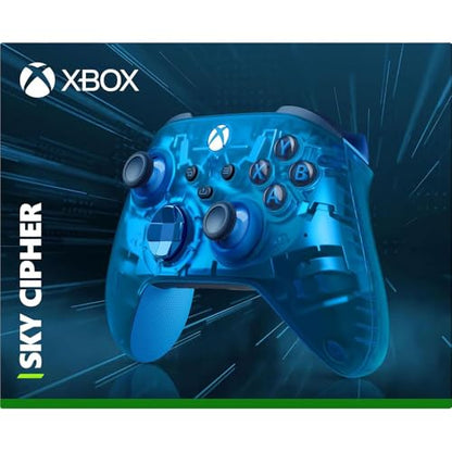 Microsoft QAU-00150 Wireless Dual Controller Bundle (Sky Cipher Special Edition) for Xbox Series X|S, Xbox One, Windows PC, Android and iOS (Renewed) - color: Sky Cipher