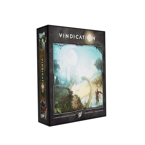 Orange Nebula Vindication Board Game - Heroic Attributes, Modular Map, & Strategic Competitive Play (New Edition)