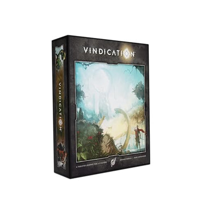 Orange Nebula Vindication Board Game - Heroic Attributes, Modular Map, & Strategic Competitive Play (New Edition)