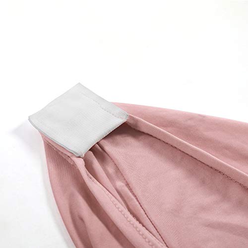 Peomeise 6FT Spandex Table Cover Rectangular Stretch Spandex Tablecloth (Dusty Rose,6FT) - color: Dusty Pink, size: 72" x 30" (Rectangular)