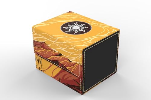 Vault- TCG/MTG 100+ Card Color Combo Deck Box (Plains) - color: Plains
