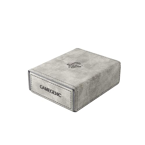 Gamegenic Token Keep - Premium Token Box for Safe Storage, Fits Dungeon 1100+ and Dungeon S 550+, Holds Tokens, Dice, and Cards, Fully Usable During Gameplay, Gray Color, Made - color: Gray
