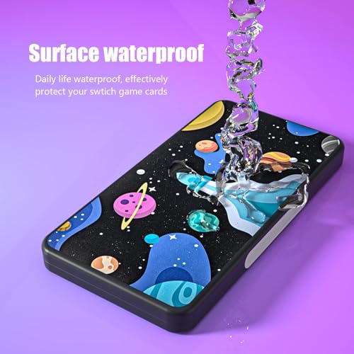 Switch Game Case 24, Switch Game Case Holder, Switch OLED Game Case Storage - Rocket Theme - color: Rocket