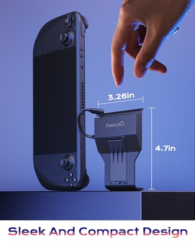 Steam Deck Dock for Steam Deck/OLED with Foldable Stand, HDMI 4K@60Hz, 2 USB A 3.0, 100W Max PD-in, Portable or Desktop Accessories