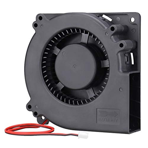 Wathai 120mm x 32mm 12V Brushless Cooling Blower Fan DC Centrifugal Fan 2p | High Airflow 3000RPM blower fan 12v for PC Computer Case, PSU, Car Audio, RV Fridge - style: 120x32mm 12V