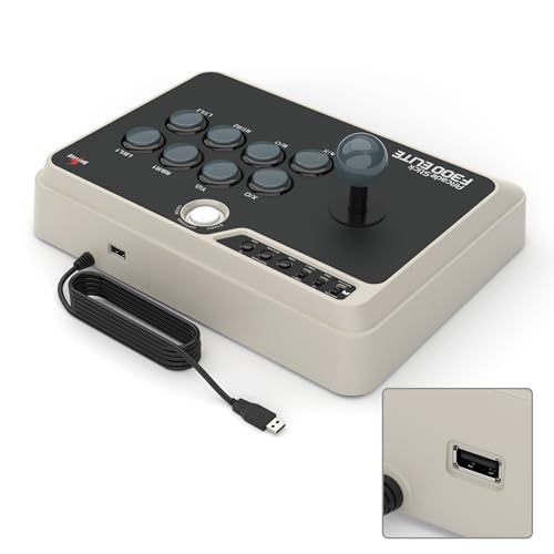 MAYFLASH Arcade Stick F300 Elite with Sanwa Buttons and Sanwa Joysticks for Switch/Switch 2, Xbox Series S/X, Xbox One, PS4, PS3, Windows, macOS, Steam Deck, Android and more