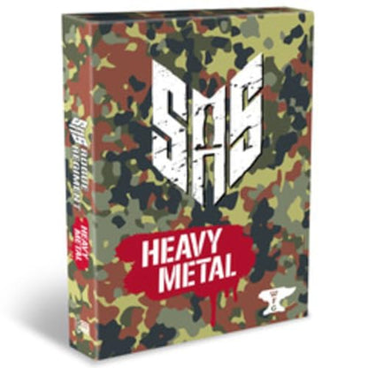 Word Forge Games: SAS Rogue Regiment - Heavy Metal Expansion - Strategy Board Game, WWII Stealth Action, Military Theme, Ages 14+, 1-4 Players, 60 Min - style: Heavy Metal