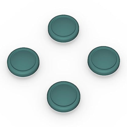 eXtremeRate PlayVital Switch Joystick Caps， Thumbstick Caps, Silicone Analog Cover for Switch Lite & OLED Joycon Thumb Grips - Hunter Green - color: Hunter Green