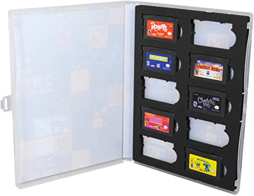 UniKeep Game Cartridge Storage Case for Nintendo Gameboy Advance - Holds 10 Games - color: various