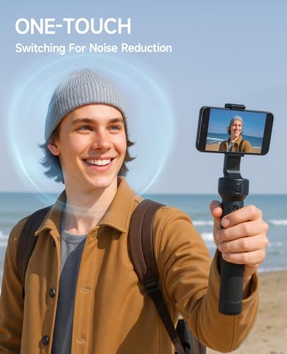Wireless Lavalier Microphone for iPhone: 𝟖𝟎H with Charging Case | Microphone for iPhone & Android -30dB Noise Reduction - Plug & Play - Mini Mic for Vlogging TikTok YouTube - color: Black
