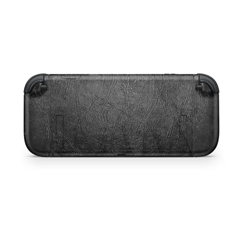 Gaming Skin Compatible with Nintendo Switch 2 Console Only - Black Leather - Premium 3M Vinyl Protective Wrap Decal Cover - Easy to Apply | Crafted in The USA by MightySkins - color: Black Leather, size: Switch 2 Console Skin Only, style: Matte Finish