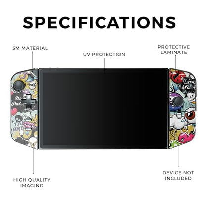 Gaming Skin Compatible with Lenovo Legion Go - Oddballs - Premium 3M Vinyl Protective Wrap Decal Cover - Easy to Apply | Crafted in The USA by MightySkins - color: Oddballs, style: Matte Finish