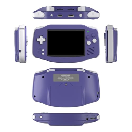 RG34XX Retro Handheld Game Consoles Classic Retro Gaming Console 64G Card Preloaded Games 5000+ rg34xx Portable Gaming Console Linux 64-bit 3500mAh Battery WiFi Bluetooth HD and TV Output Indigo - style: Indigo