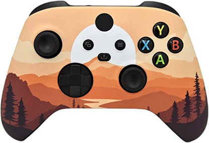 Wireless Custom Controller Compatible with PC, Windows 10+, Series X/S & One (Series X/S Mountain Sunset) - color: Series X/S Mountain Sunset
